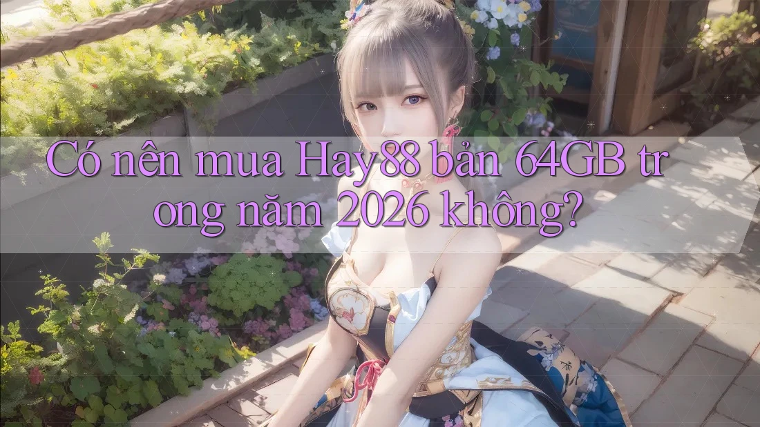 Có nên mua Hay88 bản 64GB trong năm 2026 không?