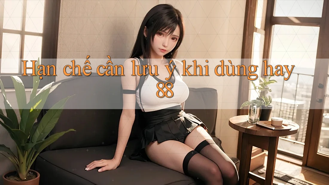 Hạn chế cần lưu ý khi dùng hay88 Hạn chế cần lưu ý khi dùng hay88