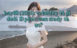 hay88 (2026) volatility là gì dưới 10 phút case study thực