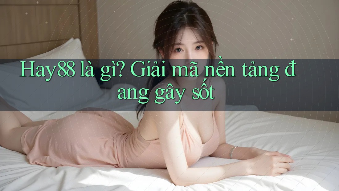 Hay88 là gì? Giải mã nền tảng đang gây sốt Hay88 là gì? Giải mã nền tảng đang gây sốt