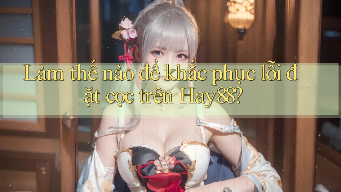 Làm thế nào để khắc phục lỗi đặt cọc trên Hay88?