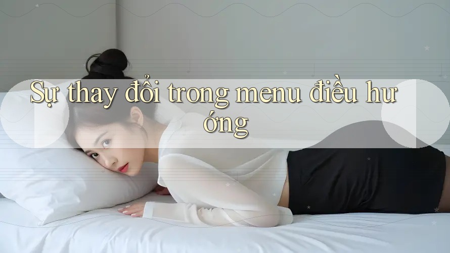 Sự thay đổi trong menu điều hướng