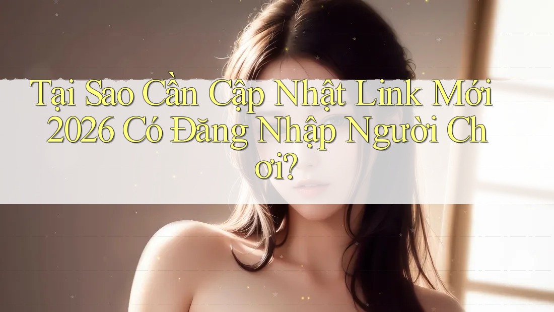 Tại Sao Cần Cập Nhật Link Mới 2026 Có Đăng Nhập Người Chơi?