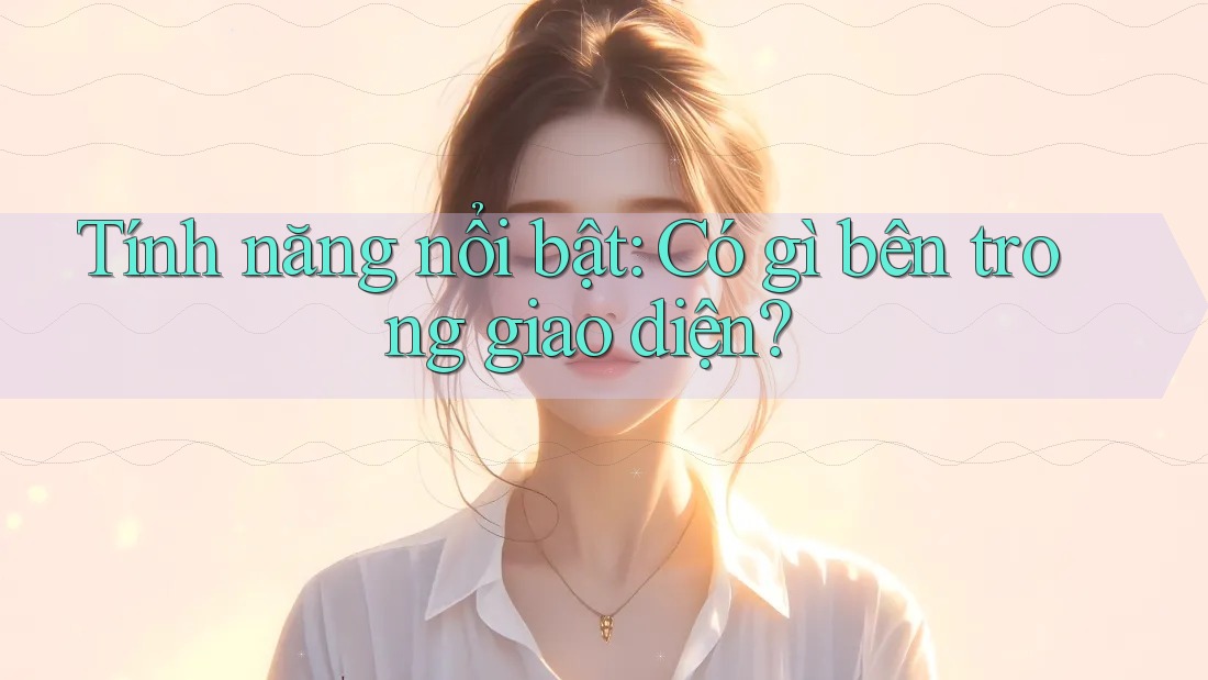 Tính năng nổi bật: Có gì bên trong giao diện? Tính năng nổi bật: Có gì bên trong giao diện?