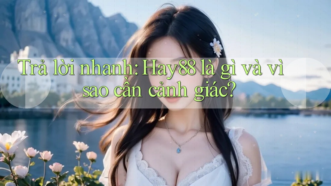 Trả lời nhanh: Hay88 là gì và vì sao cần cảnh giác?