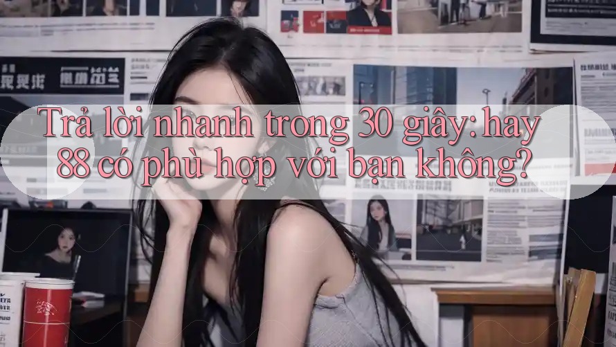 Trả lời nhanh trong 30 giây: hay88 có phù hợp với bạn không? Trả lời nhanh trong 30 giây: hay88 có phù hợp với bạn không?