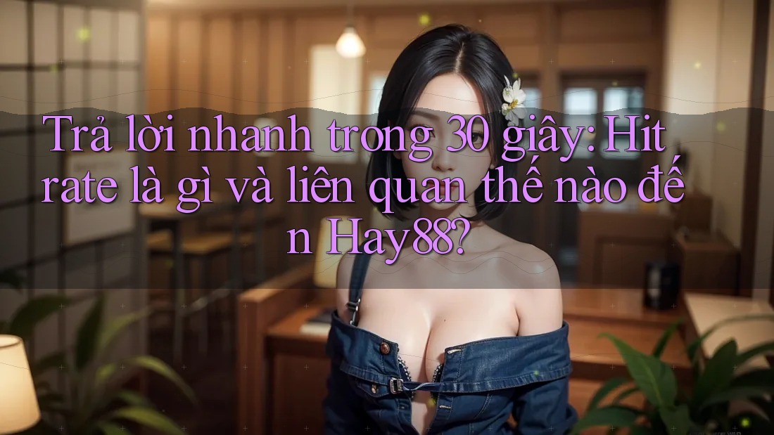 Trả lời nhanh trong 30 giây: Hit rate là gì và liên quan thế nào đến Hay88?
