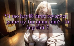 Vì sao hay88 được reviewer game uy tín quan tâm   tháng thứ 2